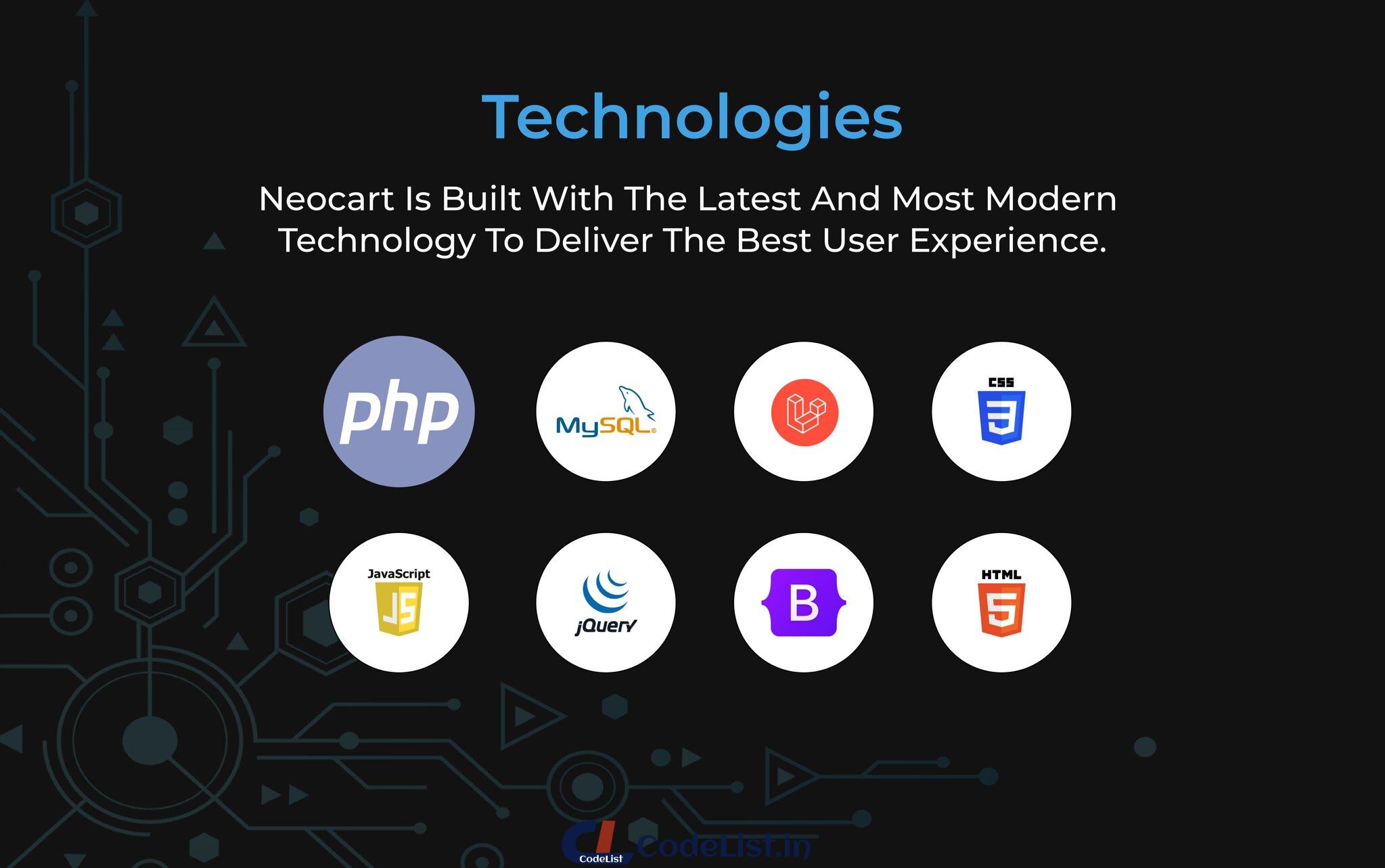 NeoCart - Multi Vendor eCommerce Laravel Website With Admin Panel