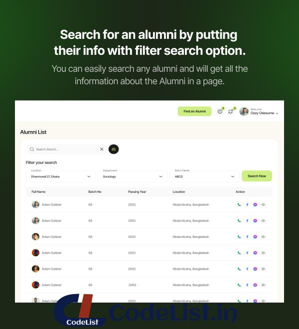 Zaialumni - Alumni Association Laravel Script. - 6