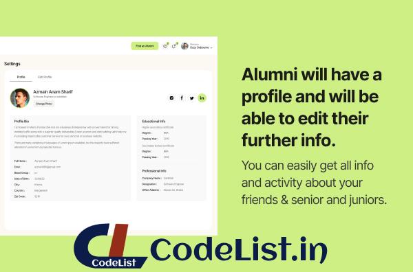 Zaialumni - Alumni Association Laravel Script. - 7