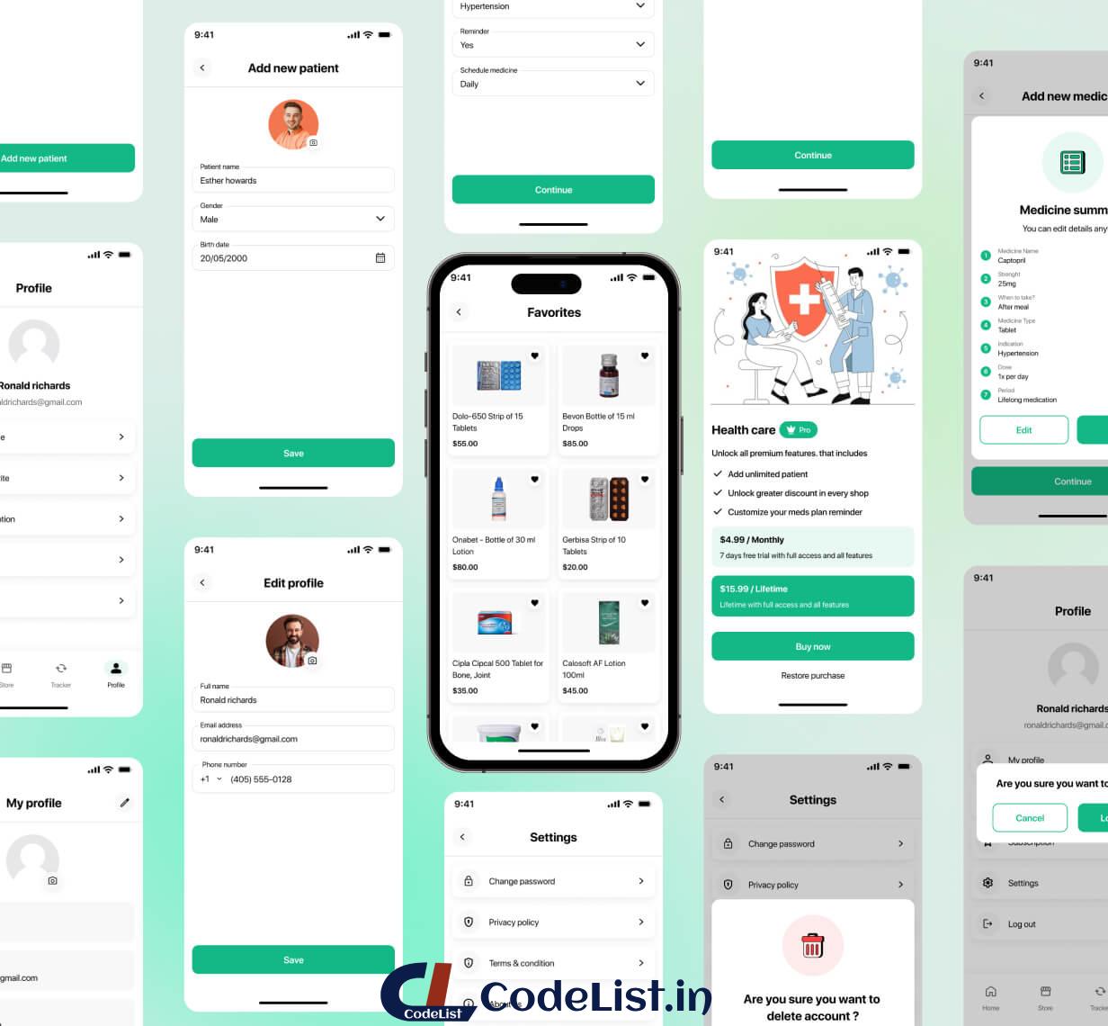 MediCart App UI Template | Online Medicine Delivery App in Flutter | MediCart Pro App Template - 5