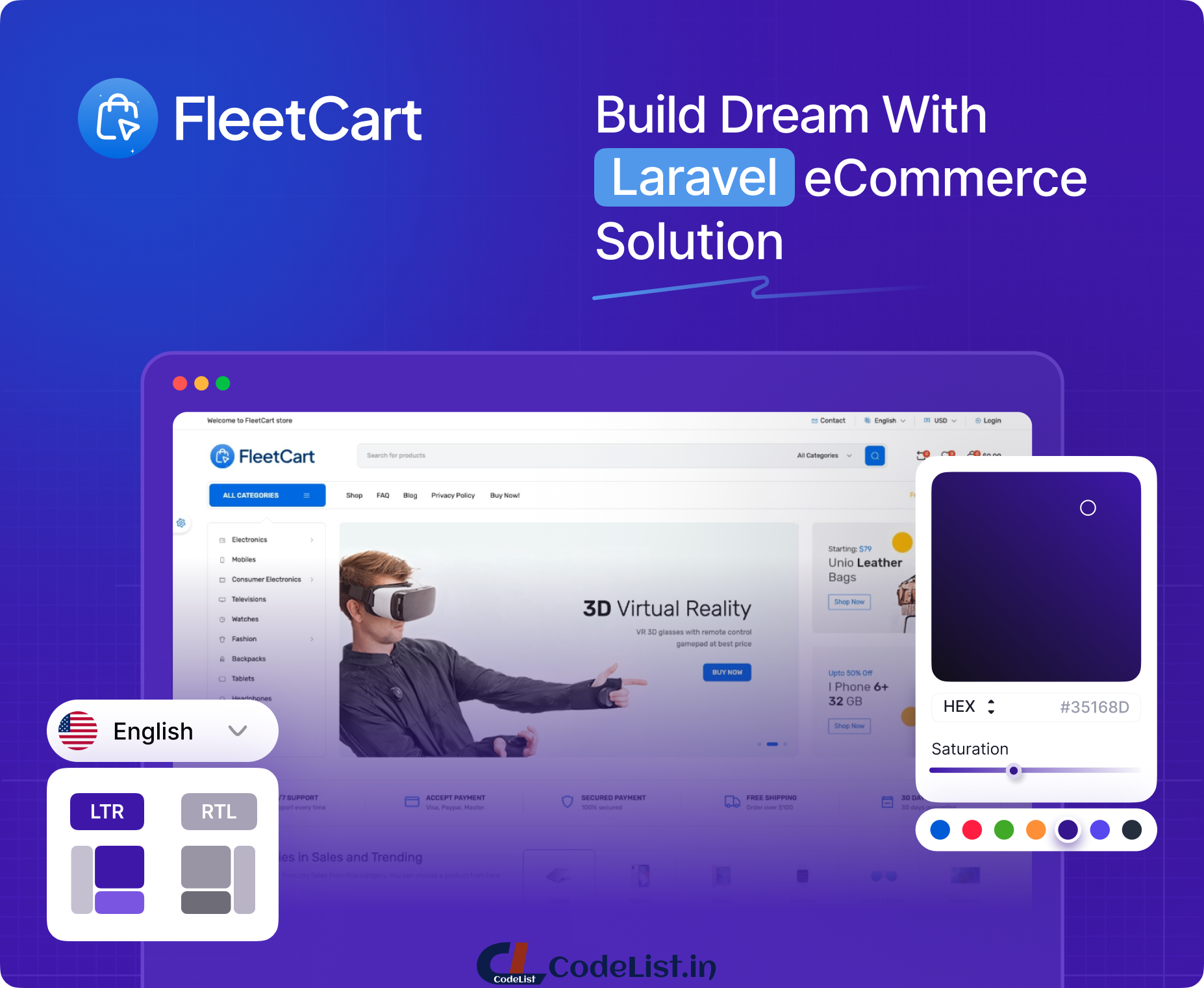 FleetCart - Laravel Ecommerce CMS