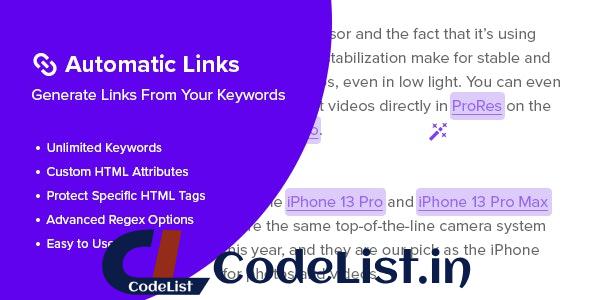 Automatic Links v1.05