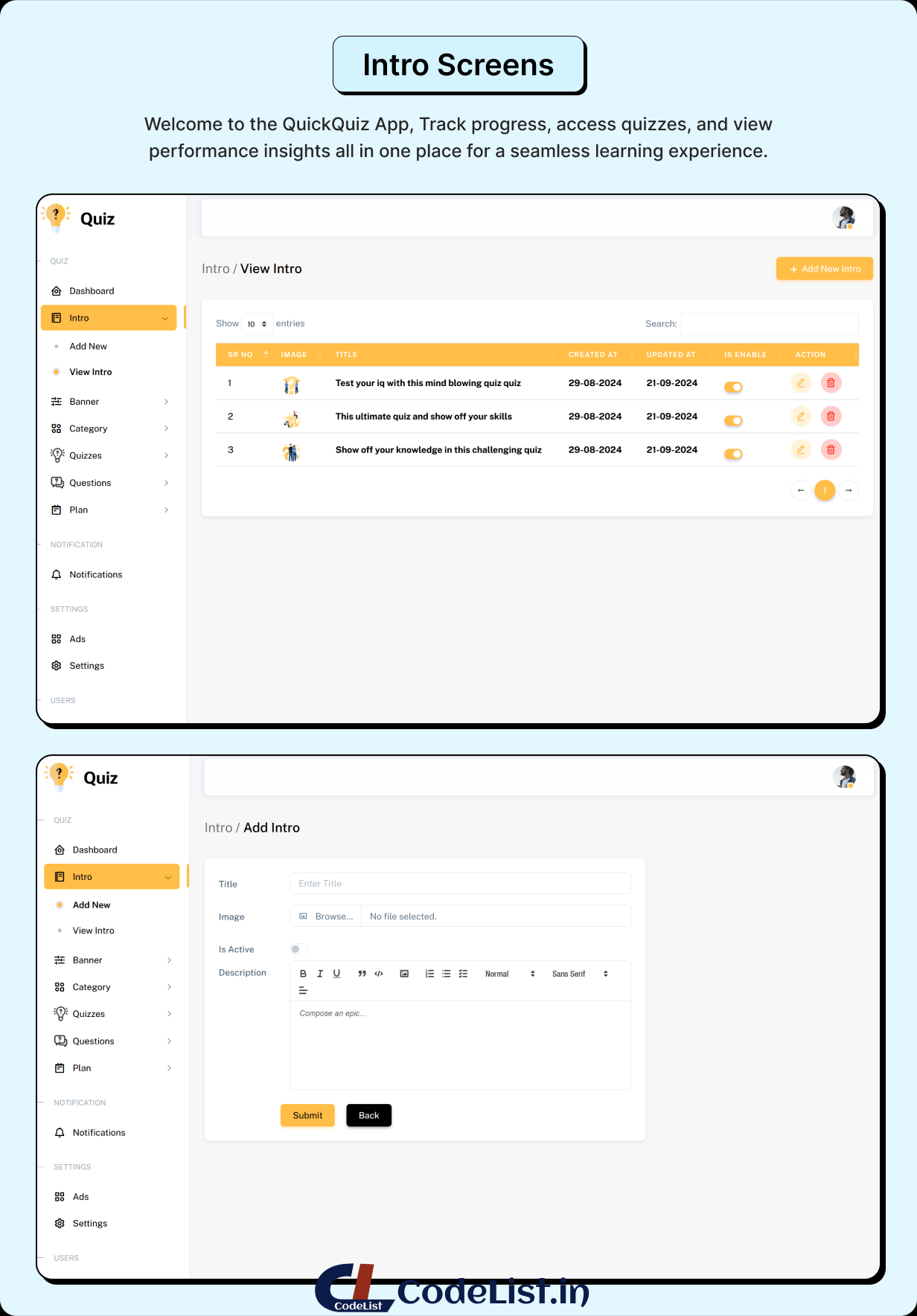 QuickQuiz Full App in Flutter with Node.js Backend | Interactive Quiz App - 18