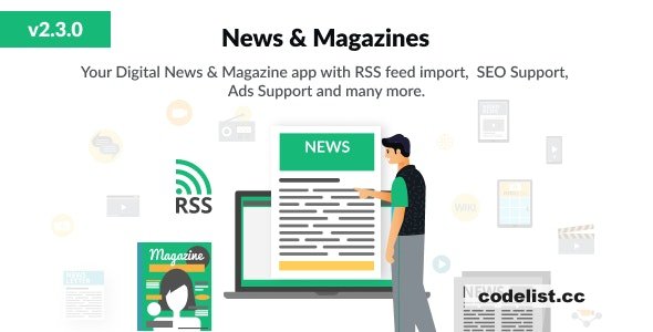 News v2.3.0  – News & Magazines Script & Laravel News & Magazines / Blog / Articles OpenAI Writer / OpenAI