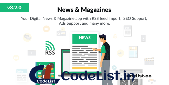 News v3.2.3 – News & Magazines Script & Laravel News & Magazines / Blog / Articles OpenAI Writer / OpenAI