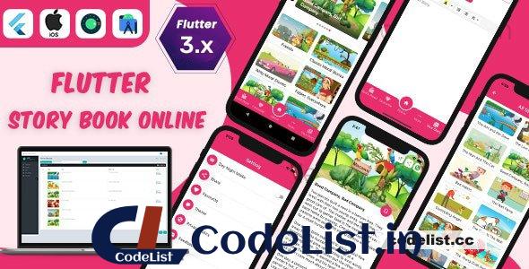 Flutter Story Book App with Admin panel | Flutter full source code | Ready to publish – 25 October 2024