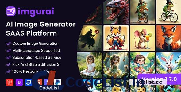 Imgurai v1.7.0 – AI Image Generator (SAAS) – nulled