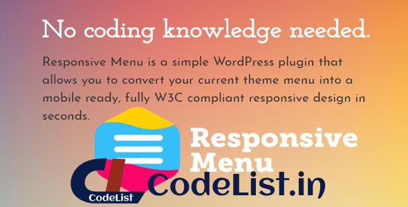 Responsive Menu Pro v4.5.0