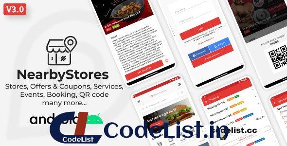 Nearby Stores Android v4.0.7 – Offers & Coupons, Events, Restaurant, Services & Booking