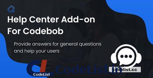 Help Center For Codebob v1.0