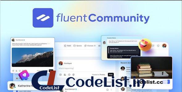 Fluent Community Pro v1.1.12 – Fastest WordPress Community Plugin