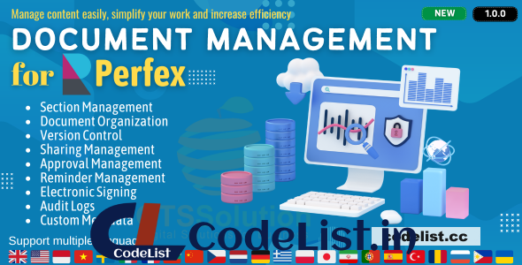 Document Management module for Perfex CRM v1.0