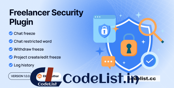 Security Plugin for Xilancer v1.0 – Freelancer Marketplace Platform