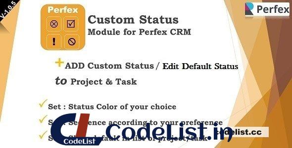 Add-on Statuses Module for Perfex CRM v1.0.5