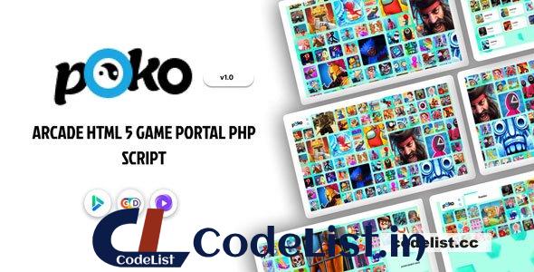 Poko Arcade – HTML 5 Game Portal PHP Script – 22 November 2024