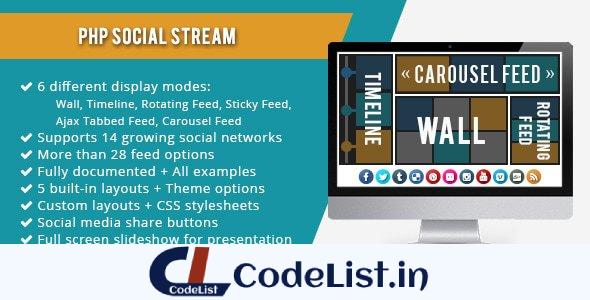 PHP Social Stream v2.11.1